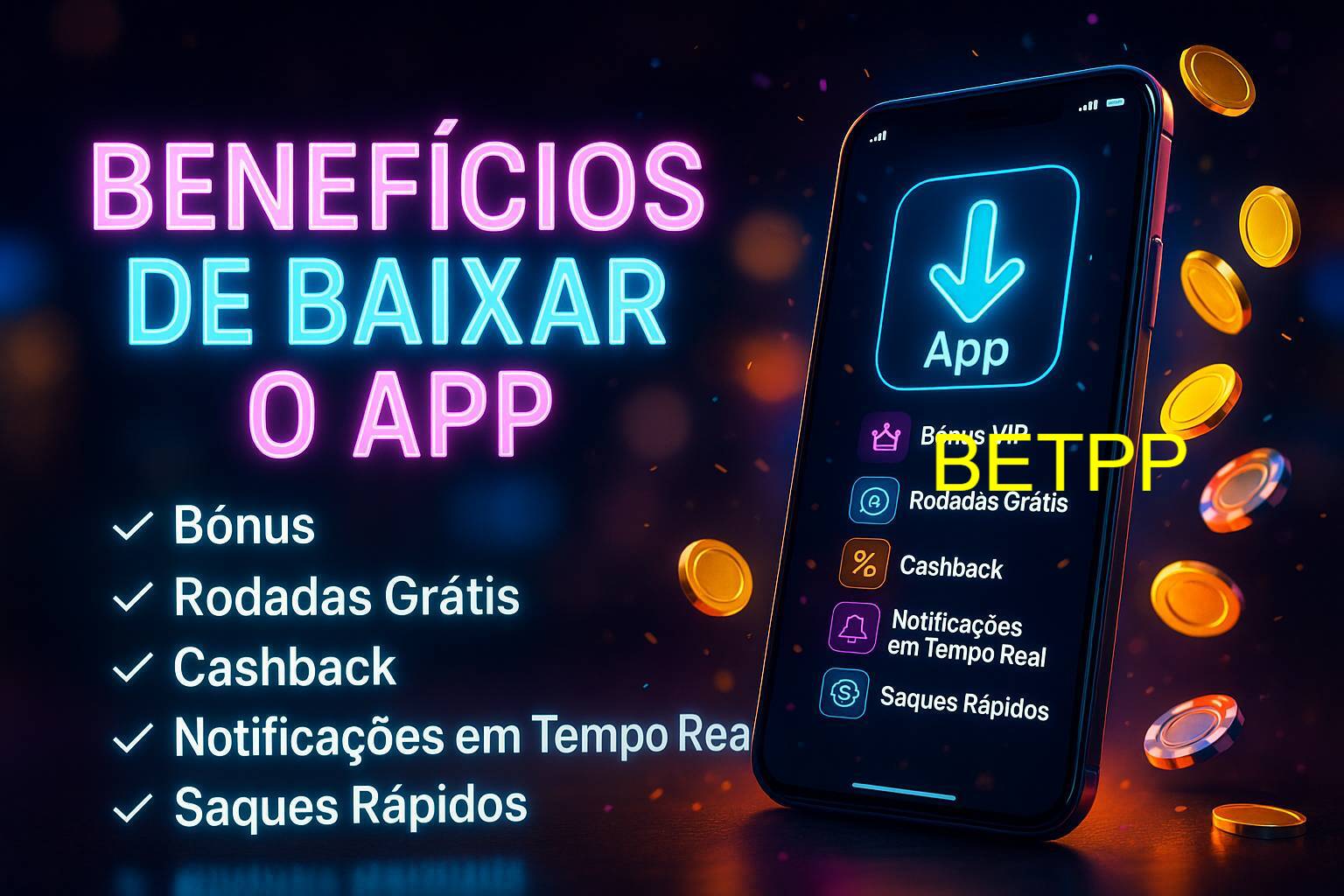 Benefícios do App